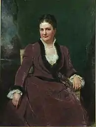 Portrait of Maria Louisa (née Kissam) Vanderbilt