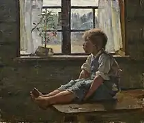 Alone at Home, 1885