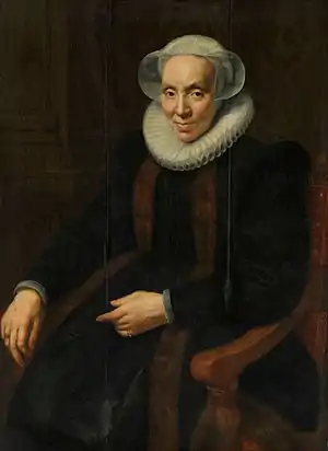 Portrait of Maria van Utrecht, 1615 (Rijksmuseum, Amsterdam).