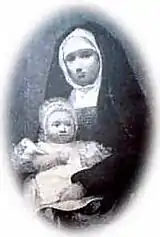Fictionalized engraving of Maria Monk