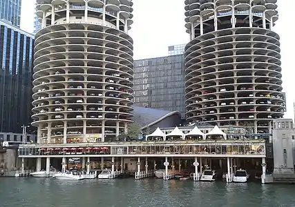 The Marina City marina