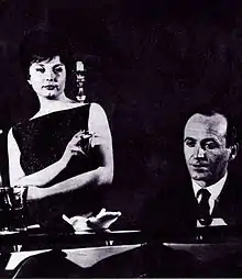 Sellani with singer Marisa Terzi (1963)