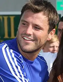 Mark Wright playing for Essex United F.C. against Lewes F.C. on July 31, 2011.