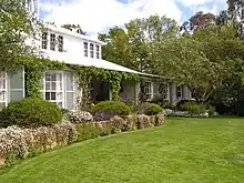 The garden of Markdale at Binda designed by Edna Walling in 1947