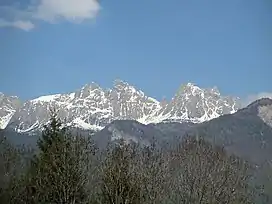 Marmarole (2.932 m), the Titian mountains