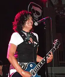 Torien with BulletBoys in 2009