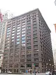 The Marquette Building was recently restored by the John D. and Catherine T. MacArthur Foundation.