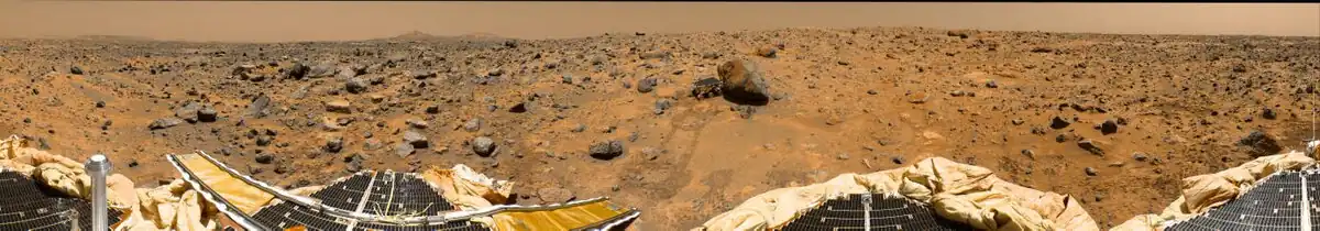 View from Mars Pathfinder.