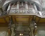 Pipe organ inside the Église Saint-Joseph