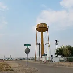 Marsing water tower, August 2018