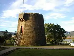 The martello tower at Fort Beaufort