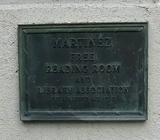 Free Reading Room and Library Association 1885