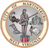 Official seal of Martinsburg, West Virginia