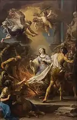 Martyrdom of Saint Lucía, 1759, Real Academia de Bellas Artes de San Fernando, Madrid