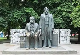 Marx-Engels monument