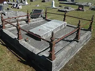 Grave of Mary & Ebenezer Teichelmann