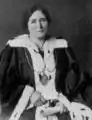 Mary Barbour c.1924 in Baillie's robes