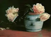 Mary Hiester Reid Roses in a Vase 1891