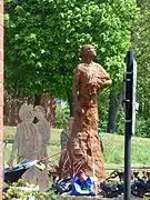 Statue of Mary Macarthur, Mary Macarthur Gardens, Cradley Heath