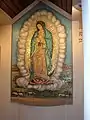 A mosaic of Our Lady of Guadalupe