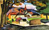 Landscape with a Town, 1910