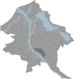 Location in Riga