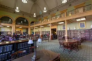 State Library of Massachusetts reading room