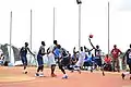 Basketball match during University Games in Buea