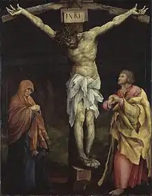 Large Crucifixion, 1523–1525 (originally on the other side of the panel known as the Tauberbischofsheim altarpiece)