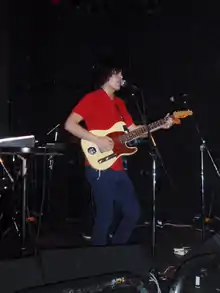Tellez performing in 2009