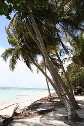 Morning view at La Carevelle beach