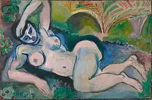 Henri Matisse, 1907, Blue Nude (Souvenir of Biskra), Baltimore Museum of Art
