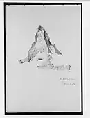 Matterhorn in pencil