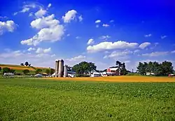 A farm in Maxatawny Township, July 2007