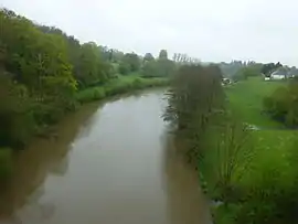 The Mayenne river at Saint-Loup-du-Gast
