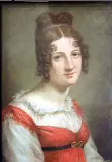 Portrait of Élise Voïart by Constance Mayer (1811)