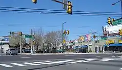 The intersection of Frankford and Cottman Avenues in Mayfair