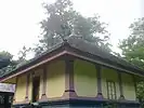 Side view of the temple