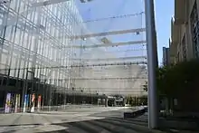 Kreielsheimer Promenade and Marion Oliver McCaw Hall, Seattle Center.