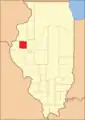 McDonough County at the time of its creation in 1826