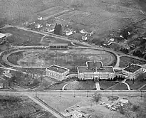 Aerial view of Mac-Hi as it appeared in the 1948 yearbook.