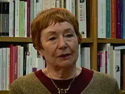 Marie-Claire Bancquart in 2010.