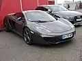 A McLaren MP4-12C, the first self-made production model after a decade's hiatus