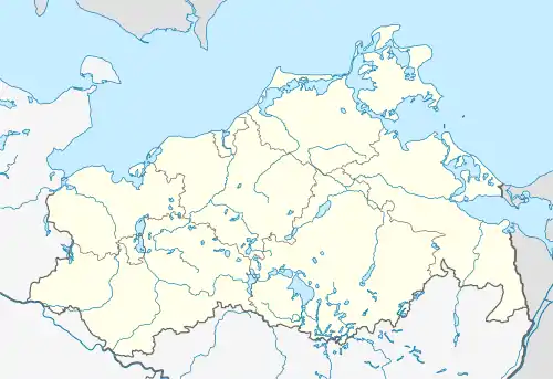 Weitenhagen  is located in Mecklenburg-Vorpommern