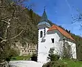 Restored castle chapel