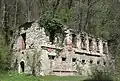 Castle stable ruins