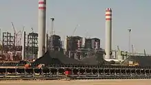 Medupi Power Station development of the coal yard 2014
