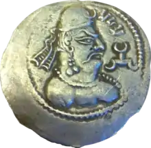 Silver drachm of Mehama