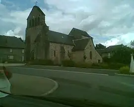 The church in Meilhards