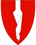 Coat of arms of Meland(1987-2019)